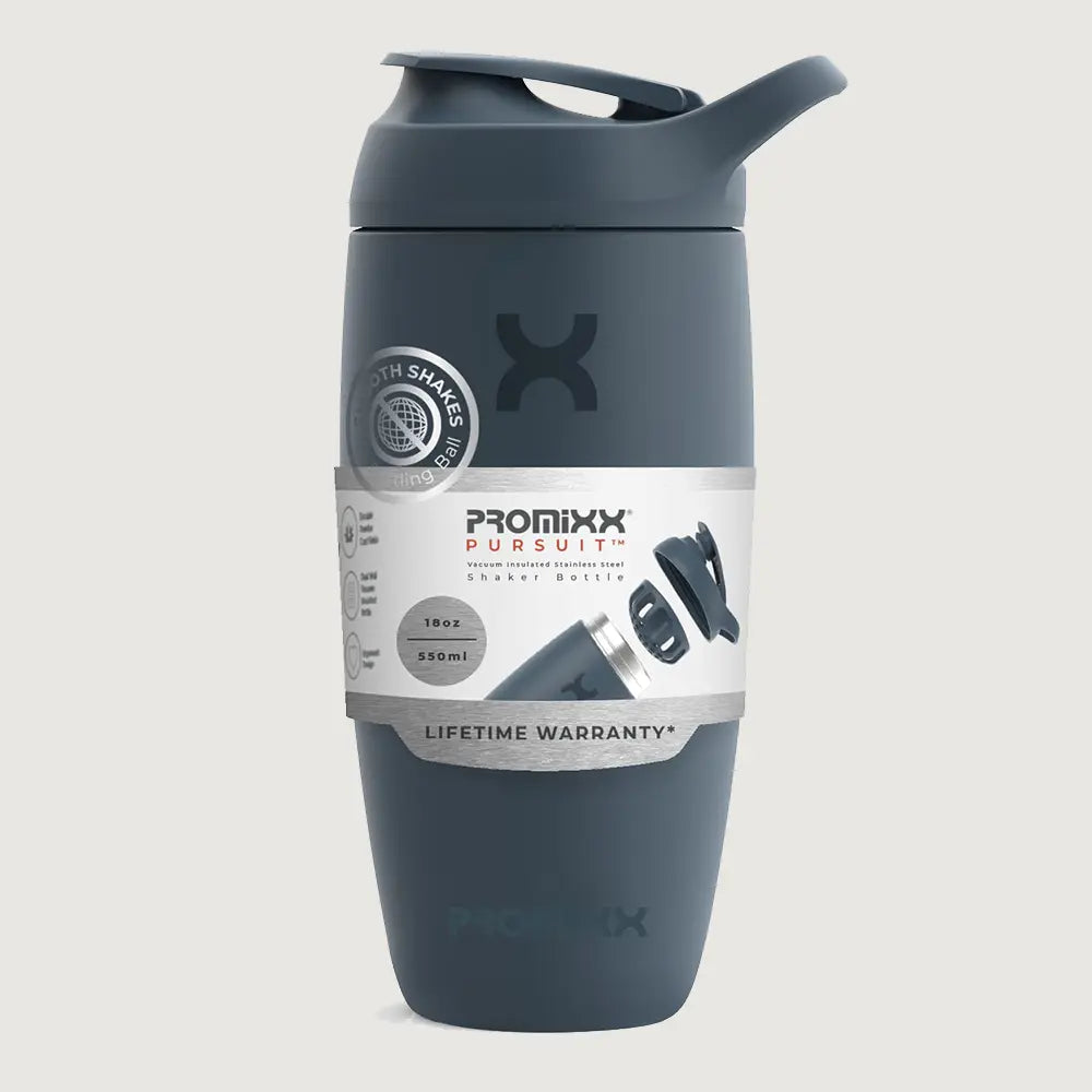 Promixx 550ml / 18Oz Stainless Steel Style 1 Shaker