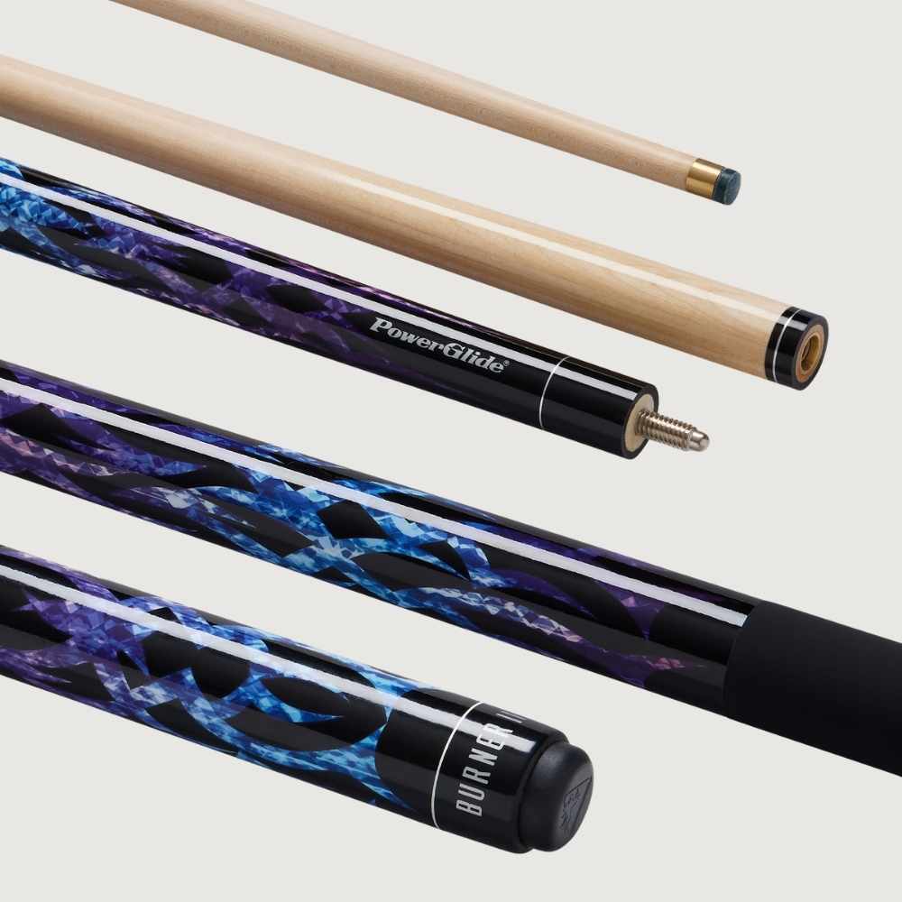 PowerGlide Burner II Pool Cue - 13mm