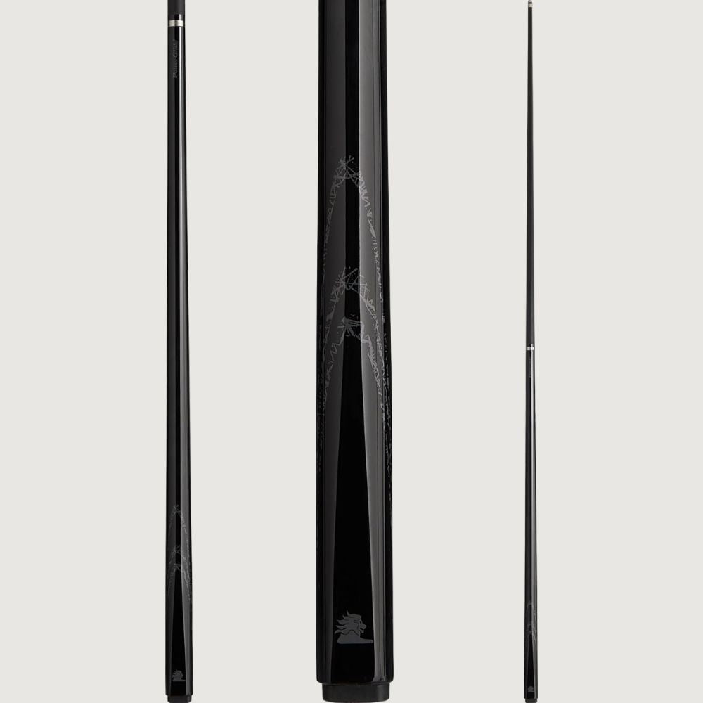 PowerGlide Fibreglass Snooker Cue and Svartur Case Set