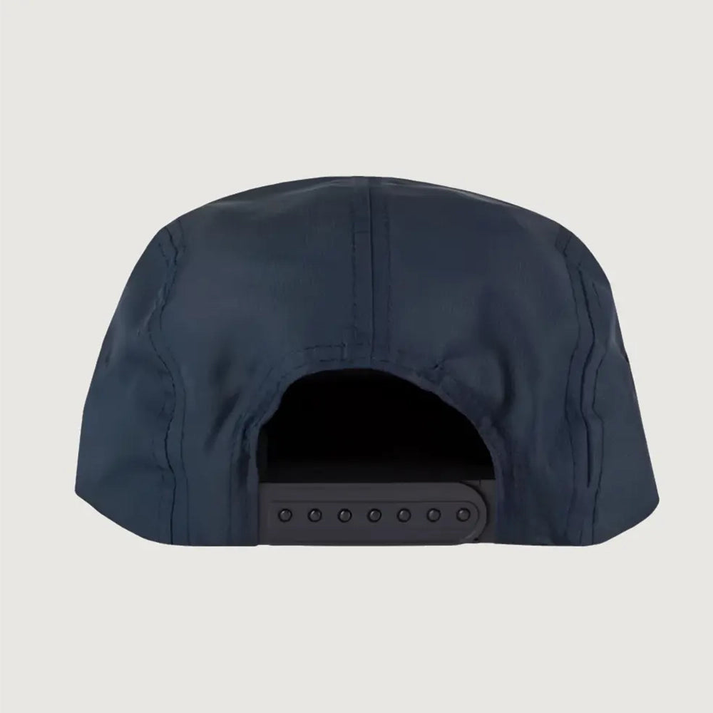 Navy blue cap on a light gray background