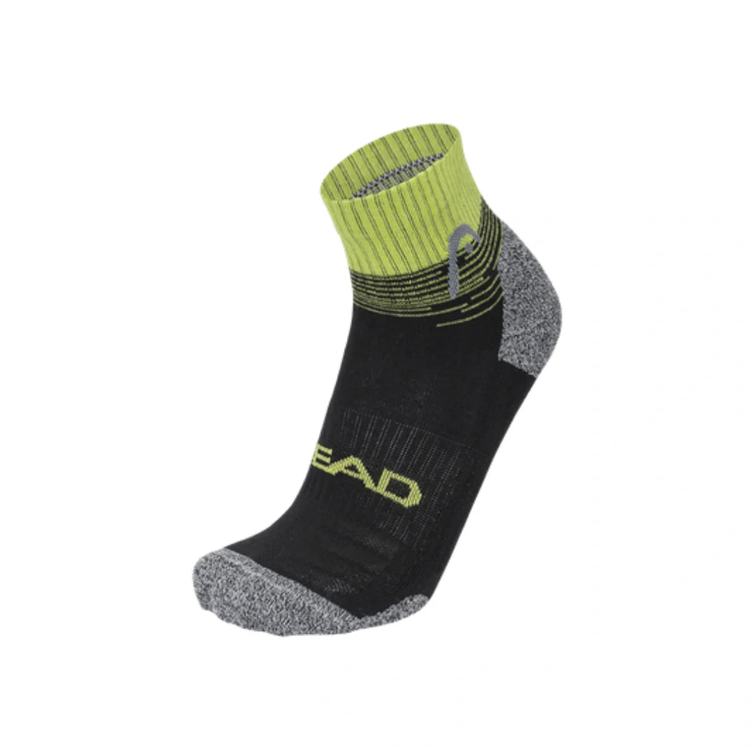 Head Racquet Sports Advanced 2P Socks Black-The Racquet Shop-Shop Online in UAE, Saudi Arabia, Kuwait, Oman, Bahrain and Qatar
