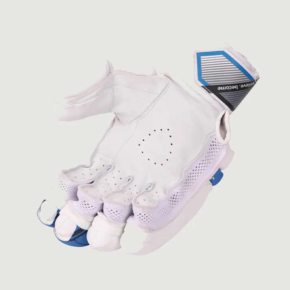 SG Test Blue LH Batting Gloves