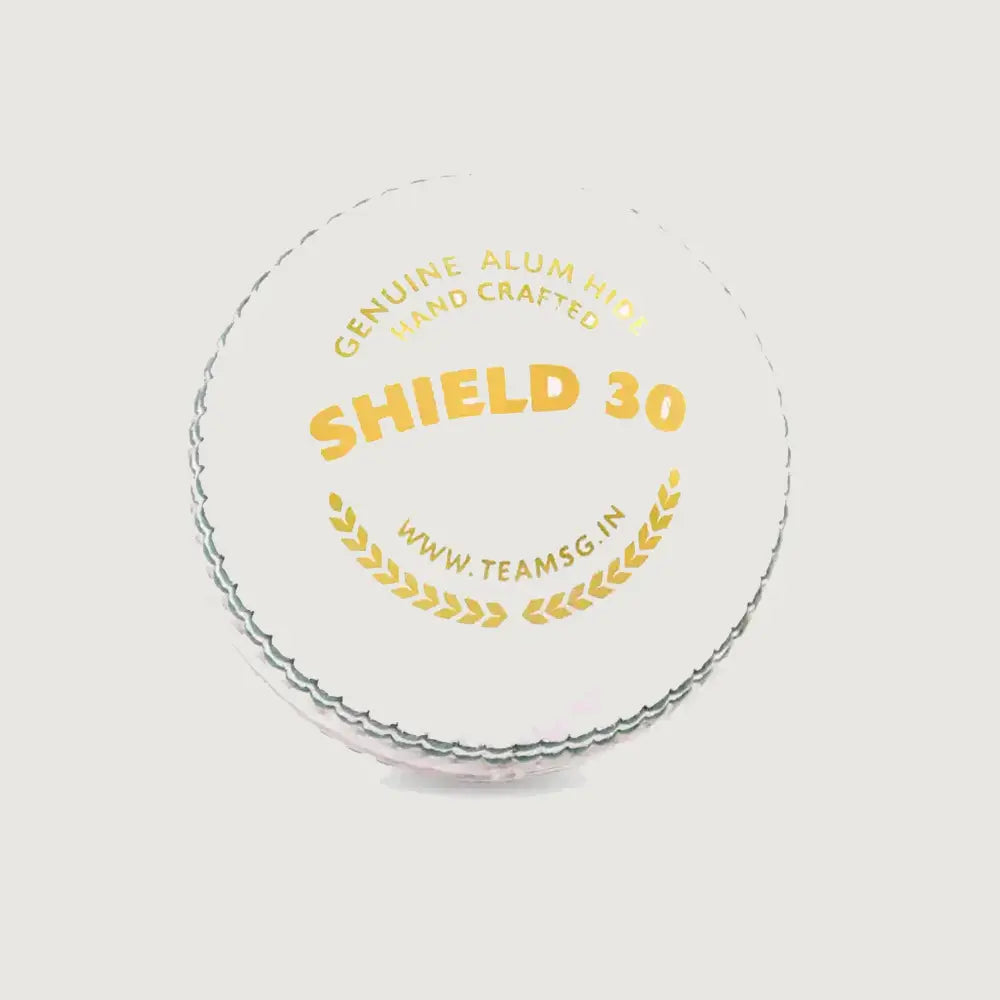 SG Shield 30 White Cricket Ball