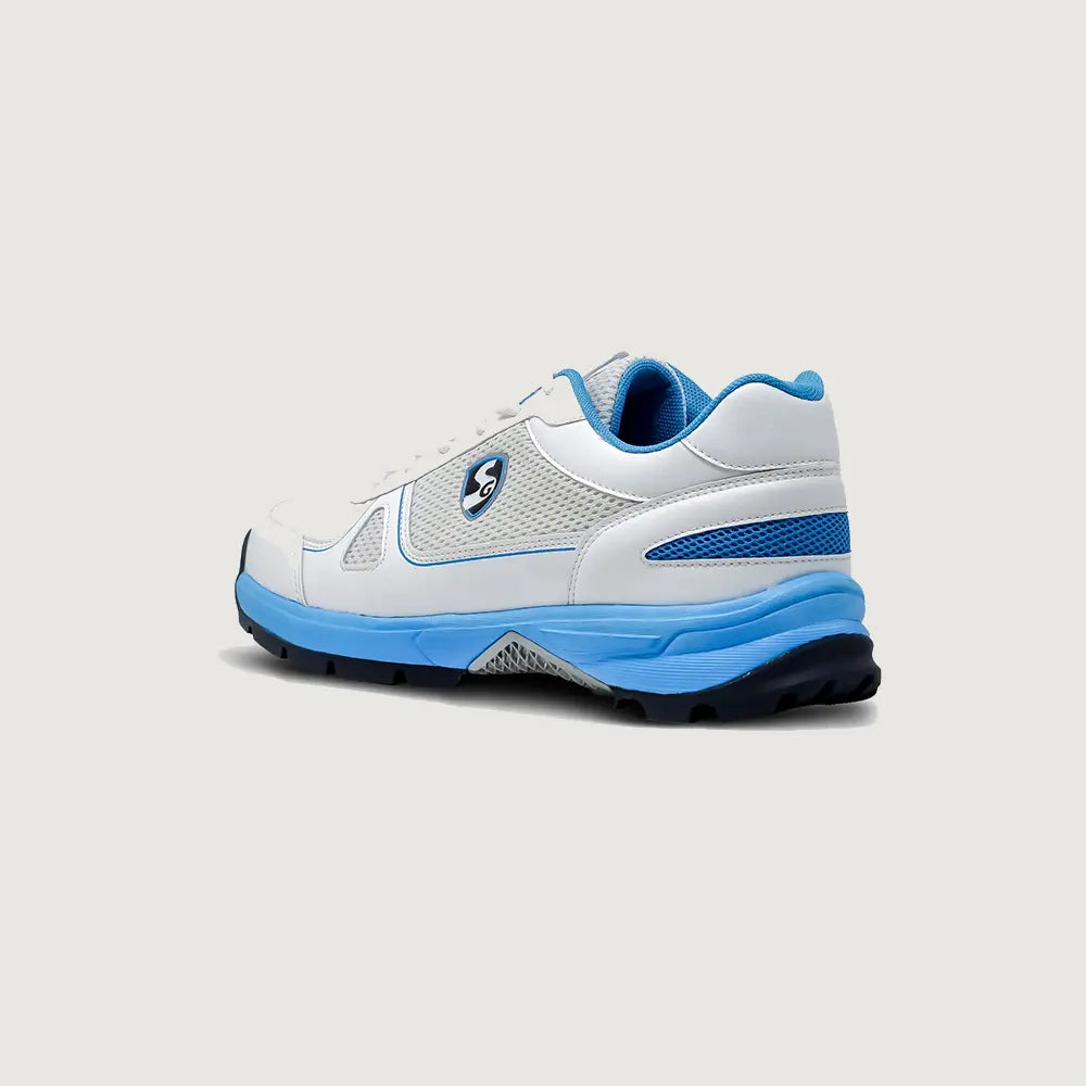 SG Scorer 6.0 Cricket Shoe - White/Aqua/Black