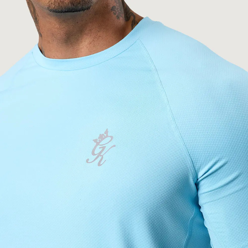 Gym King Energy Tee - Ibiza Blue