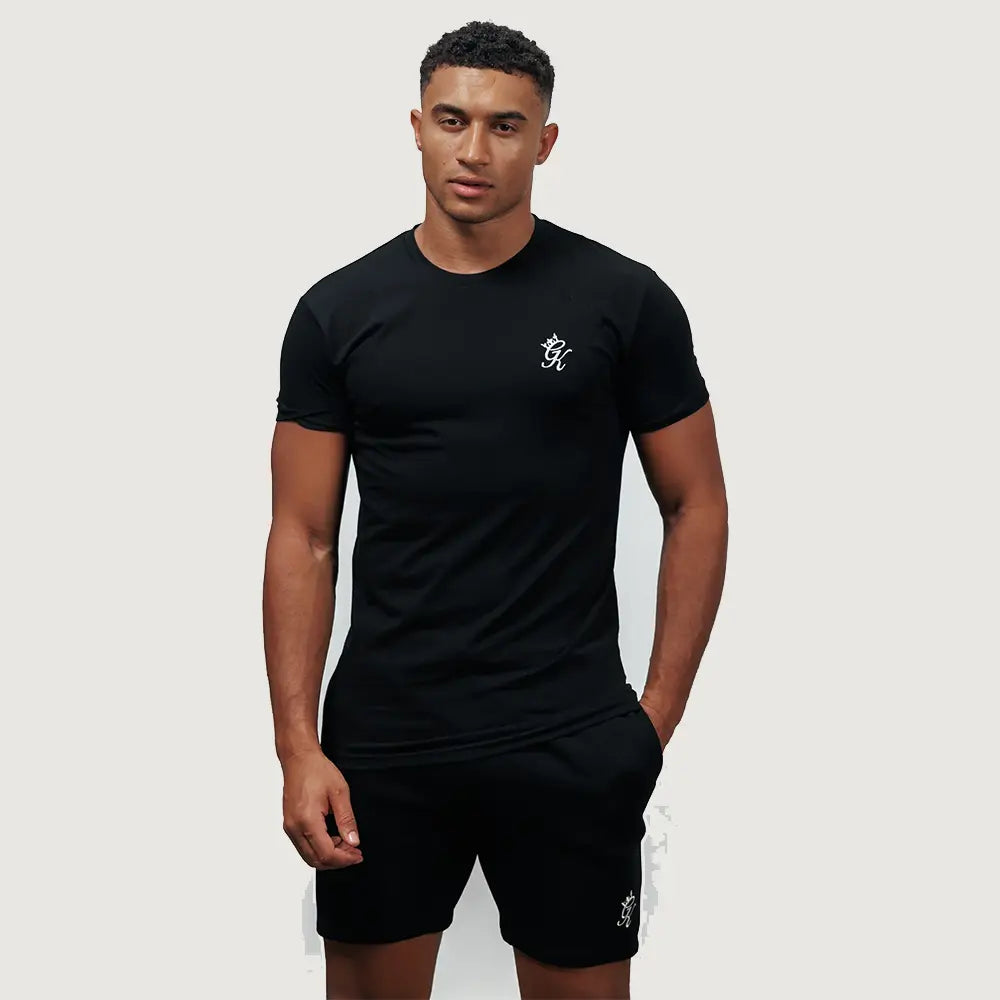 Gym King Fundamental Jersey Tee - Black