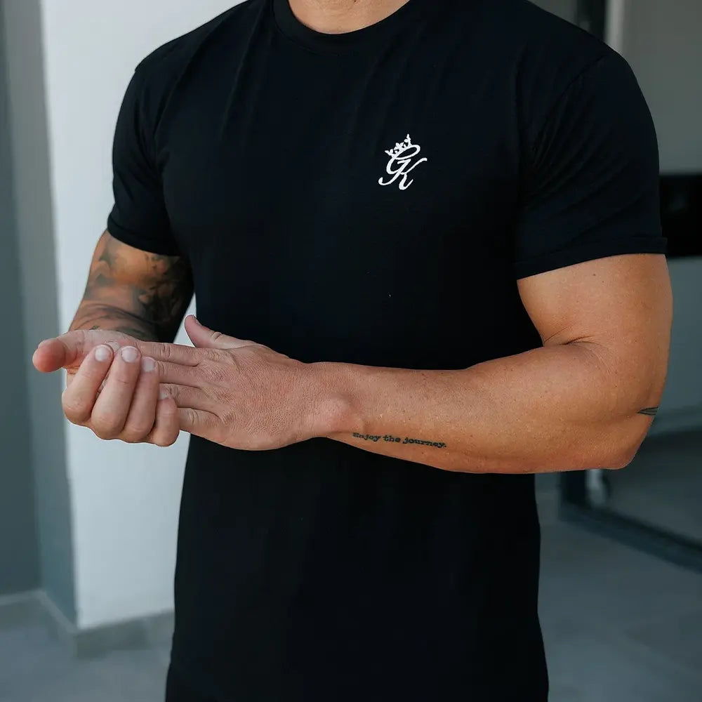Gym King Fundamental Jersey Tee - Black
