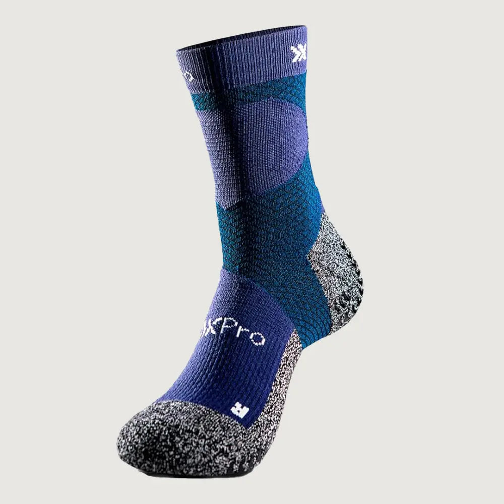SOXPro Trekking Grip Socks - Purple / Mid Calf