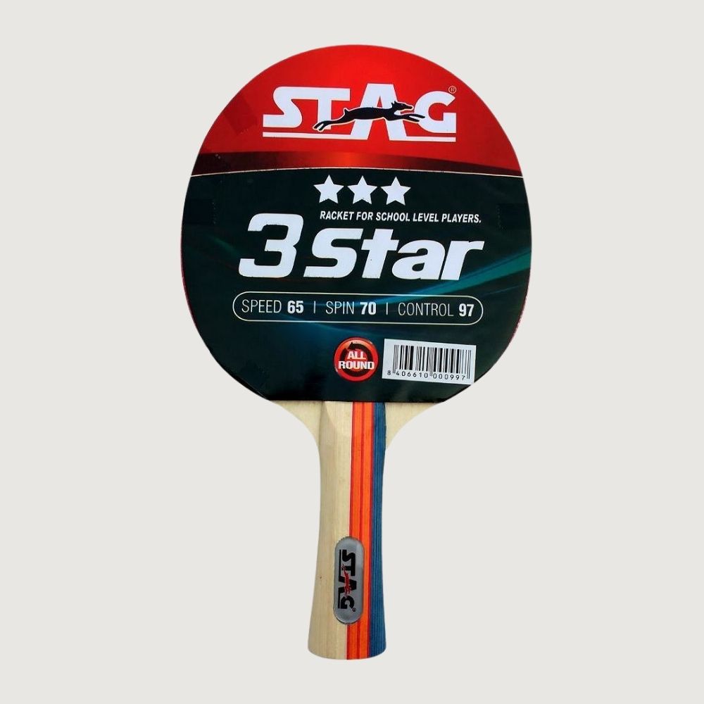 Stag 3-Star Table Tennis Racket