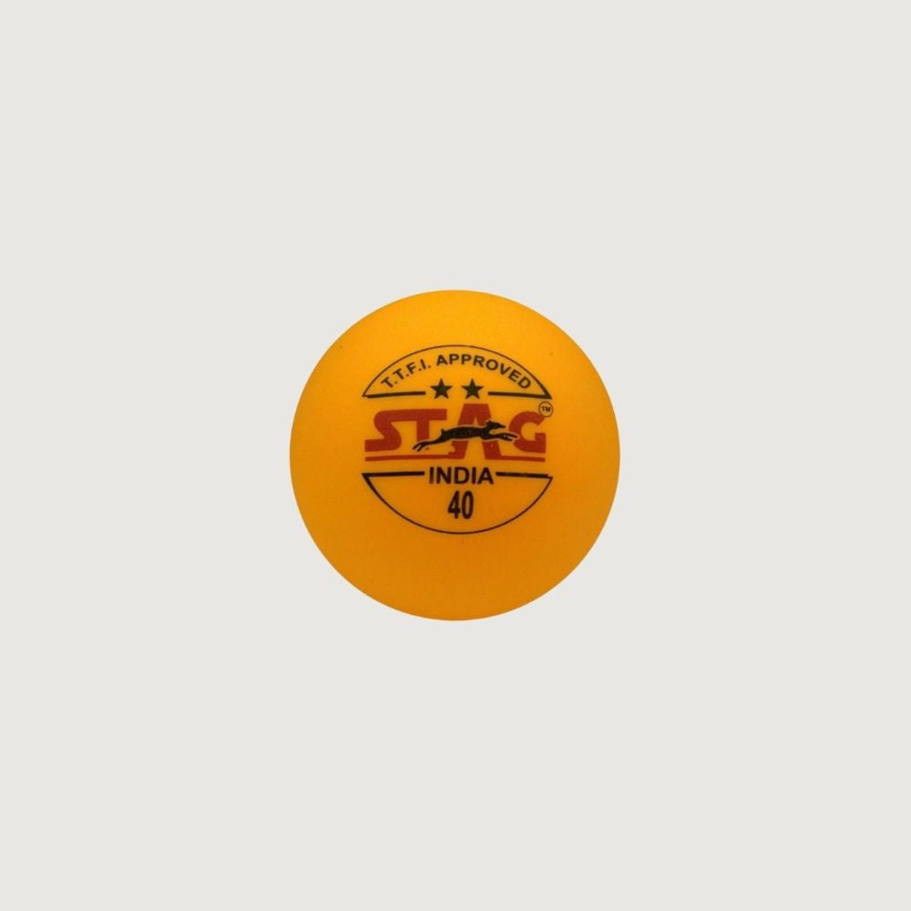 Stag Table Tennis Ball Two Star - Pack Of 3