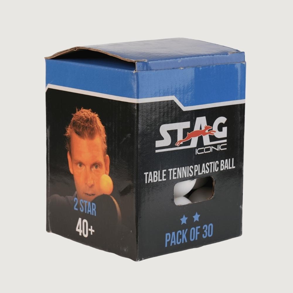 Stag Table Tennis Ball Two Star - Pack Of 30