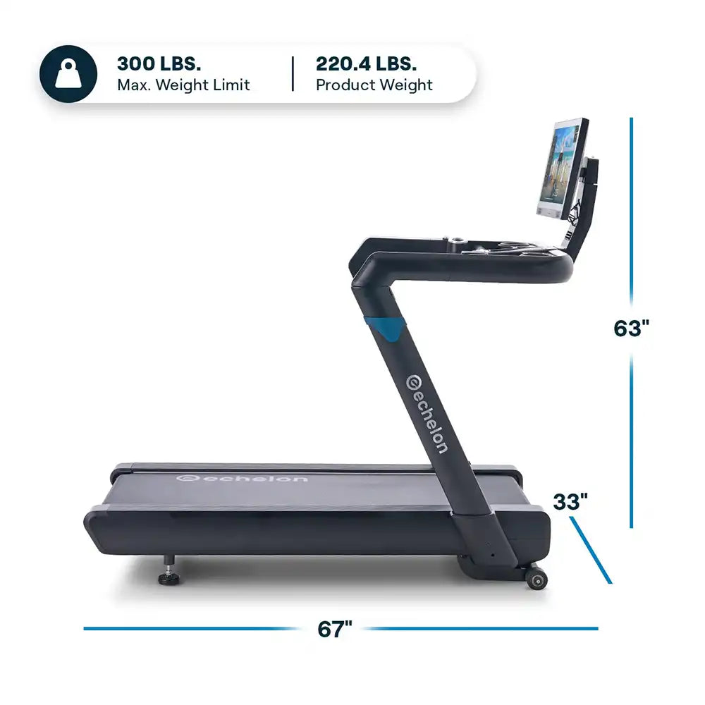 Echelon Stride-8s Smart Treadmill - Treadmill - Pro Sports | Shop online in Kuwait