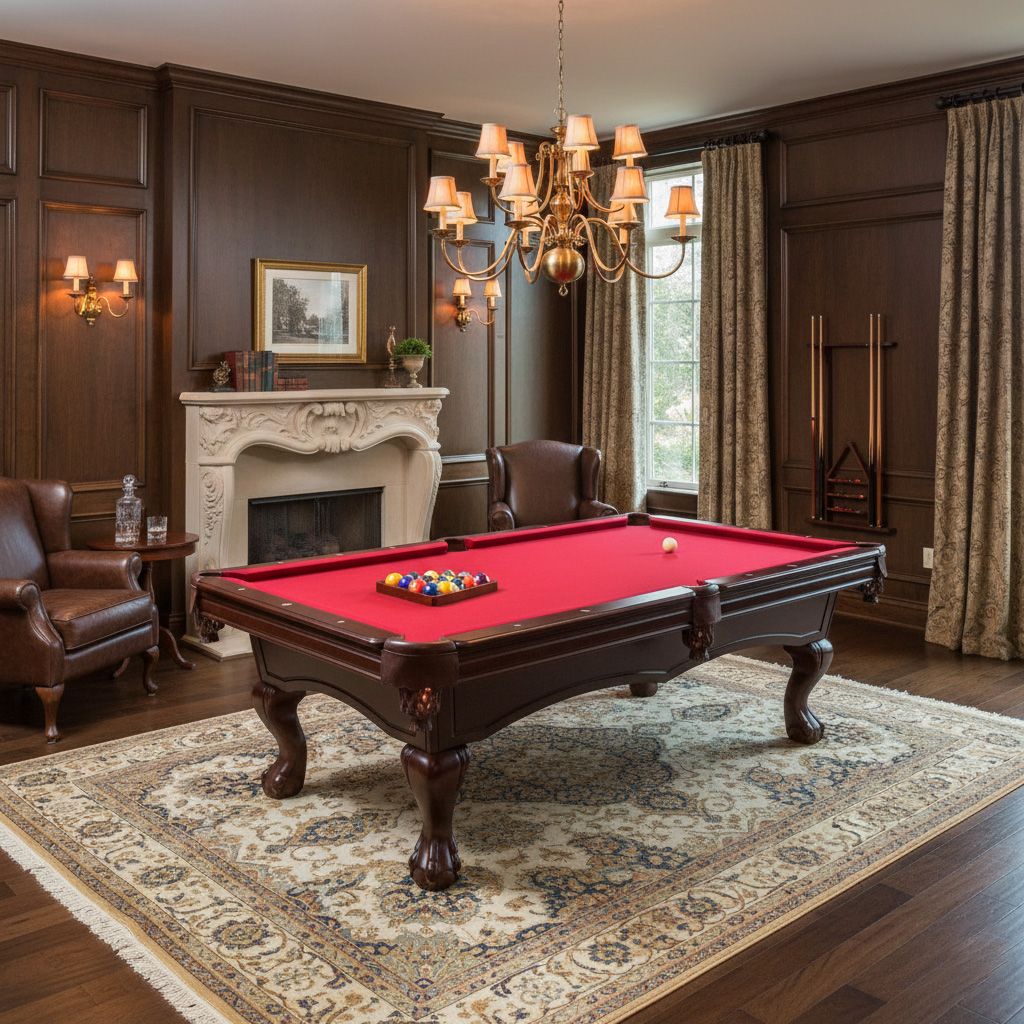 TableTurf GrandMaster Luxury Billiard Table - 9 Ft