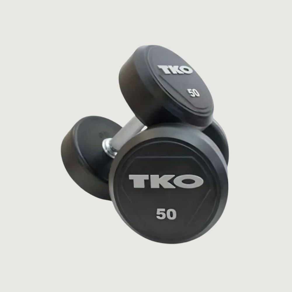 TKO Signature Round Rubber Dumbbell (LB)