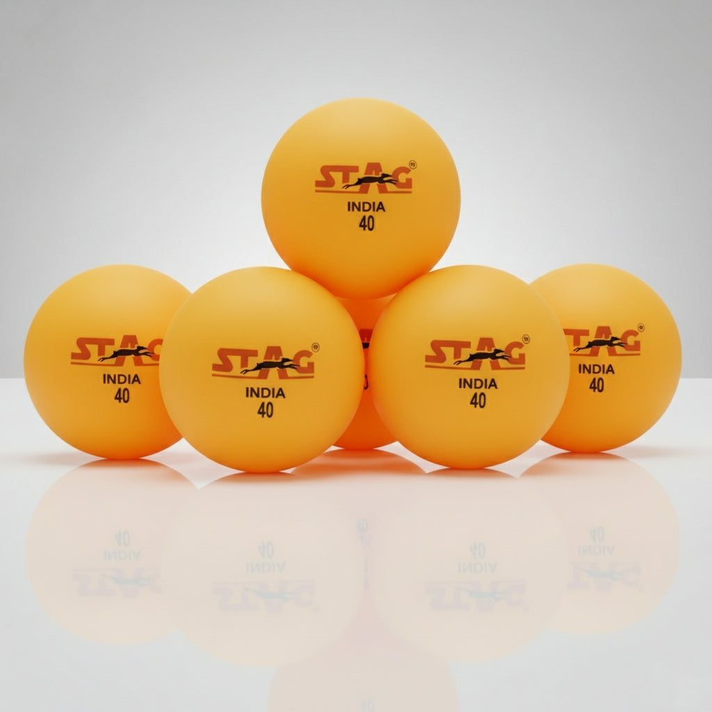 Stag Table Tennis Ball Seam - Pack Of 6