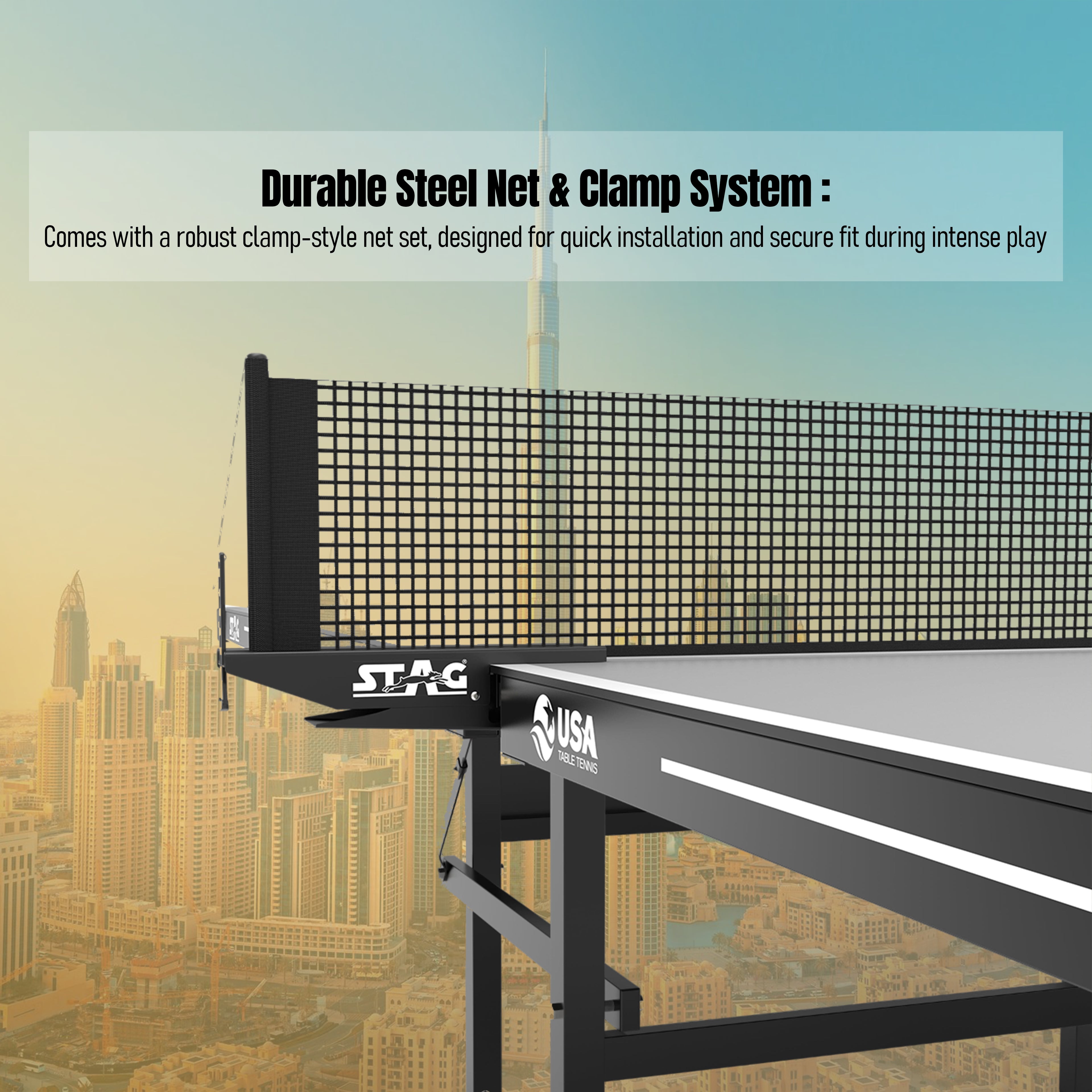Stag Pacifica Outdoor Table Tennis Table