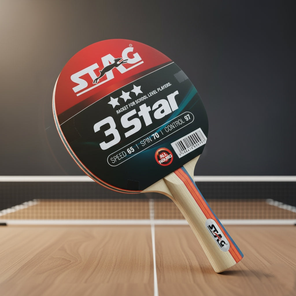 Stag 3-Star Table Tennis Racket