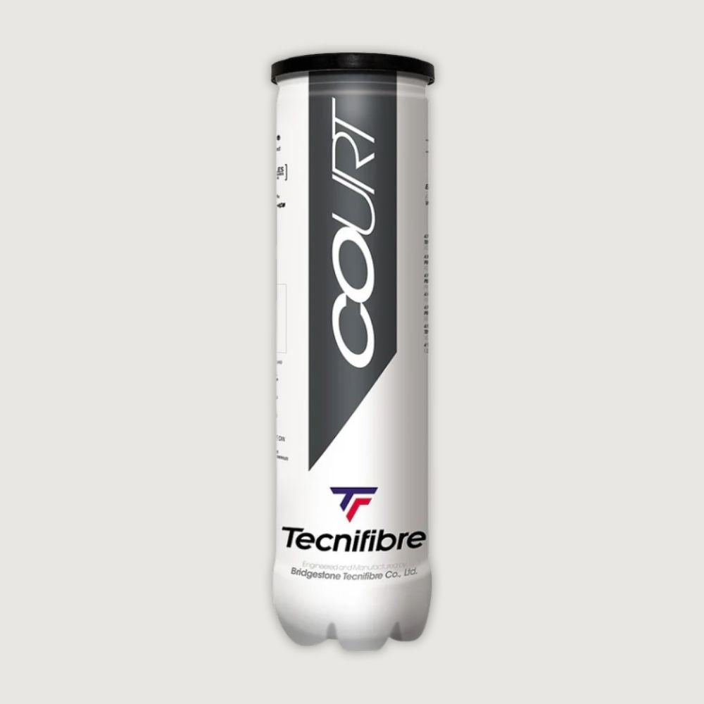 Tecnifibre Court Tennis Balls - Tube of 4