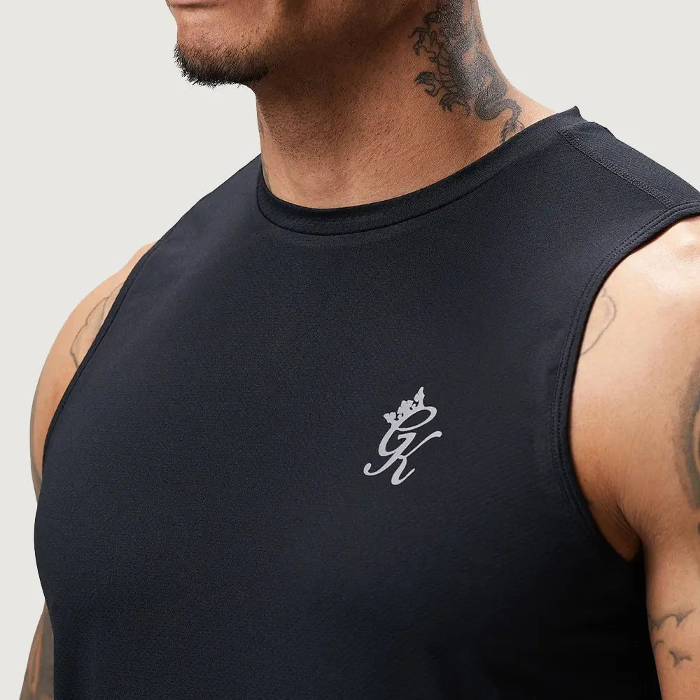 Gym King Energy Vest - Black