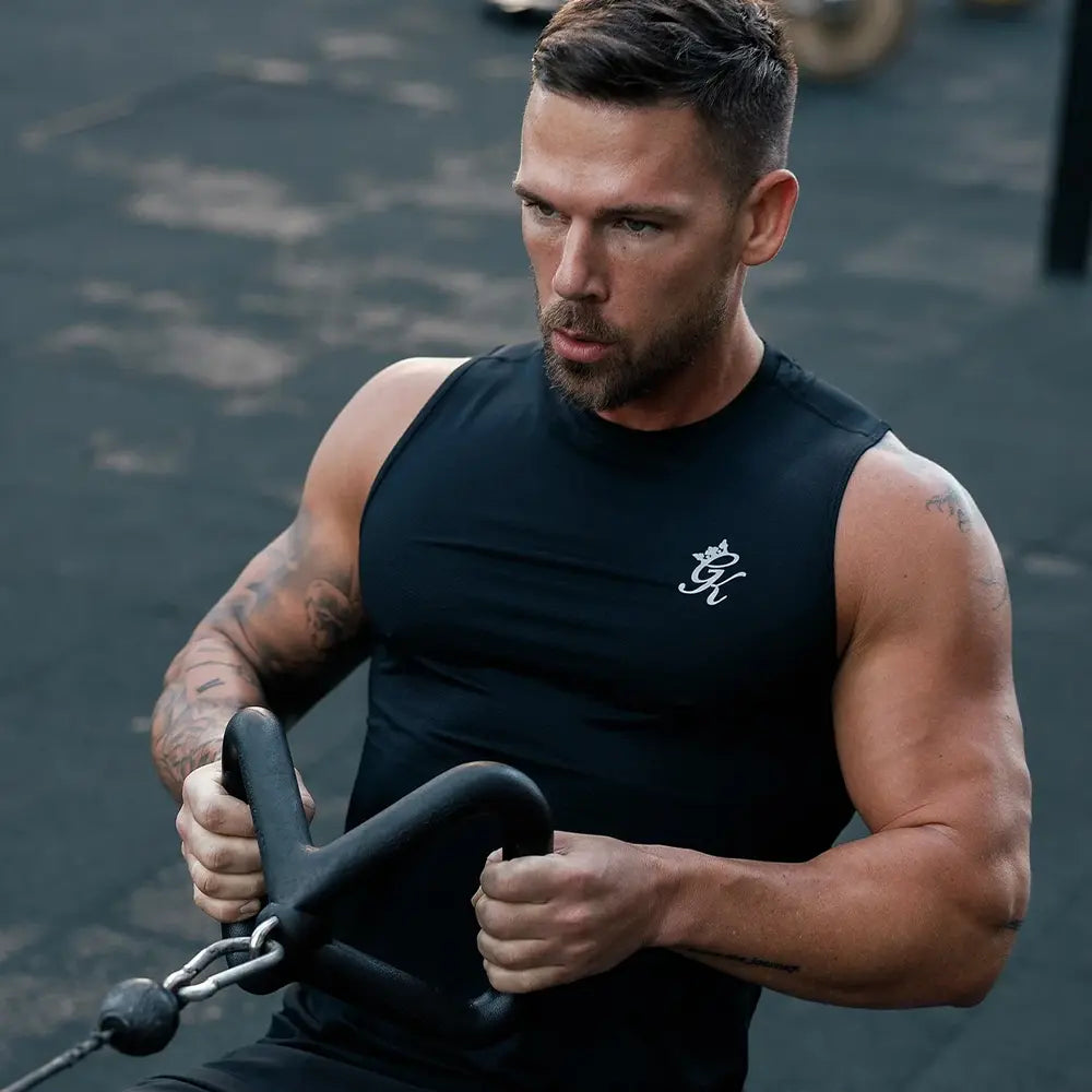Gym King Energy Vest - Black