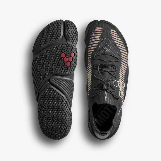 Vivobarefoot Women's Motus Flex – Obsidian/Spacedye