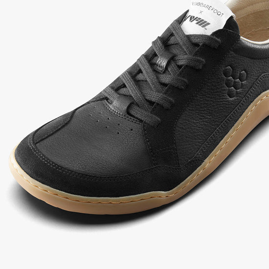 Vivobarefoot Women's Gobi II Sneaker Premium Leather – Obsidian