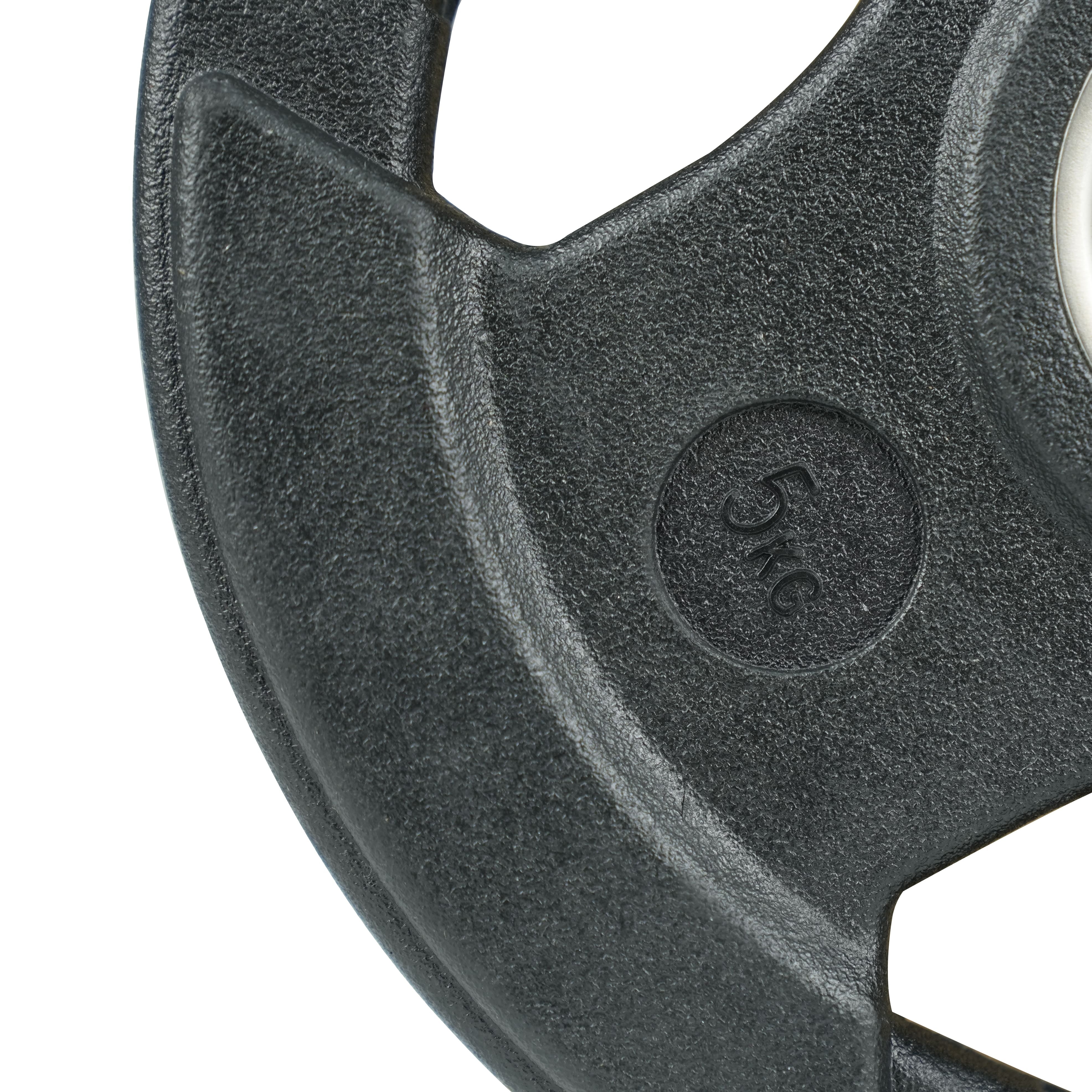 Axox Fitness 3-Grip Rubber Weight Plate