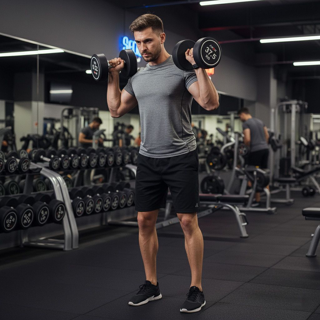 Axox Fitness Rubber Round Dumbbells
