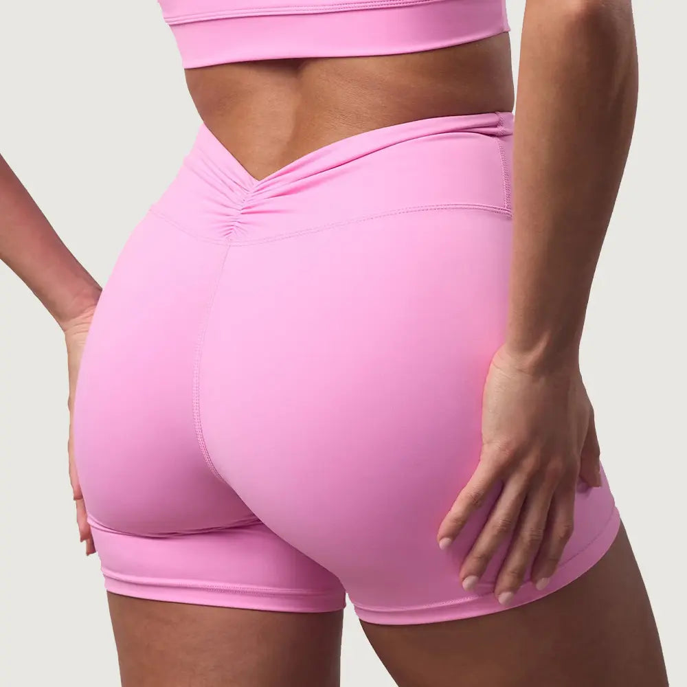 Gym King 365 Scrunch Short - Bubblegum Pink