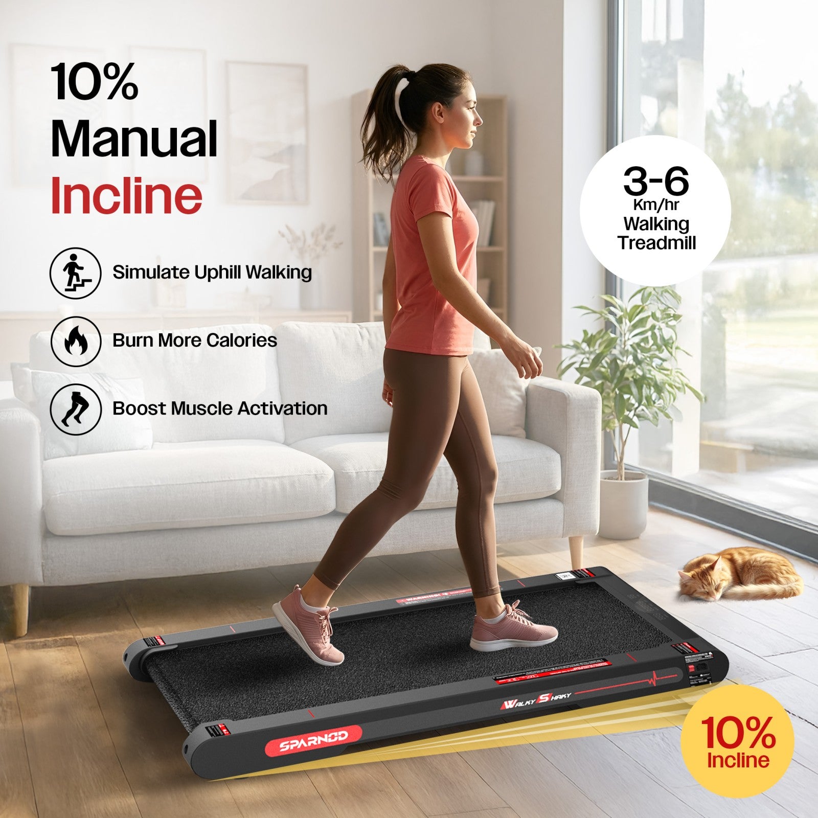 Sparnod Fitness Walky Shaky 2.0 Pro - 3 HP