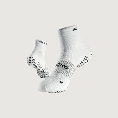 SOXPro Sprint Grip Socks - White