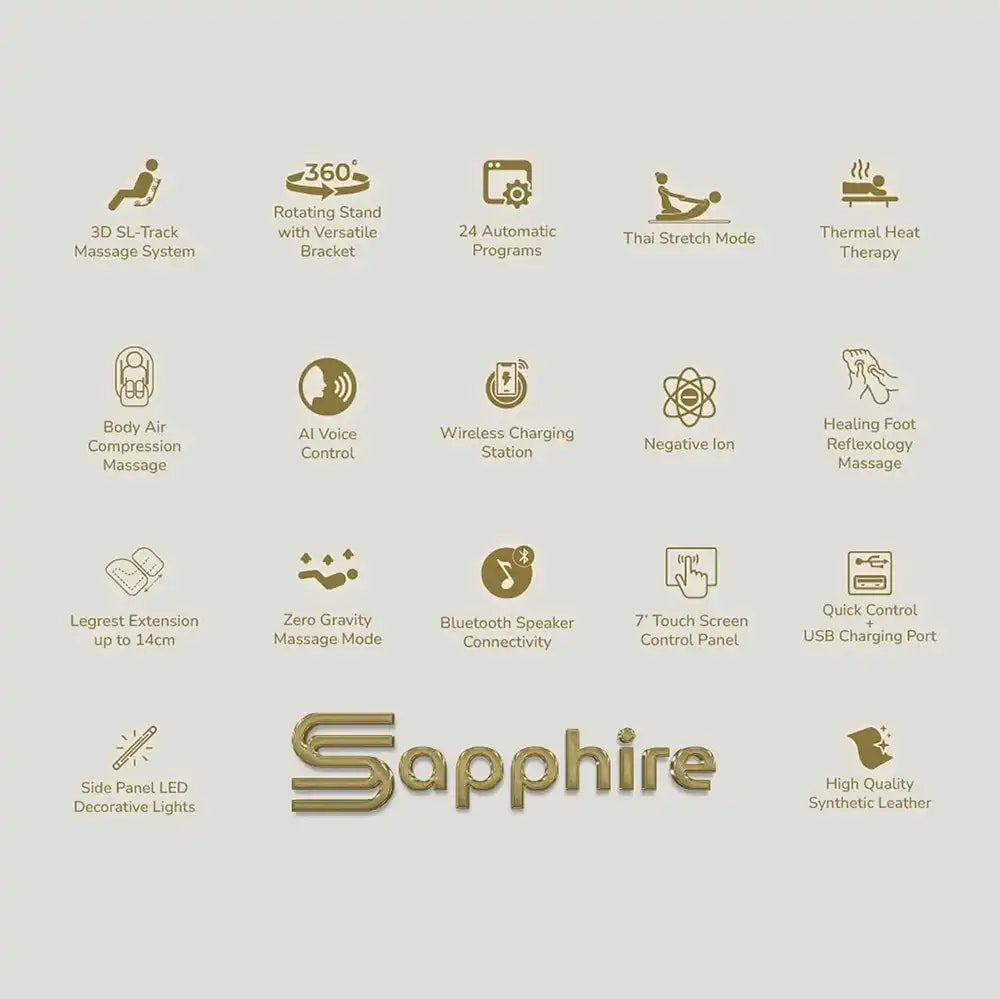 Zero Sapphire Massage Chair