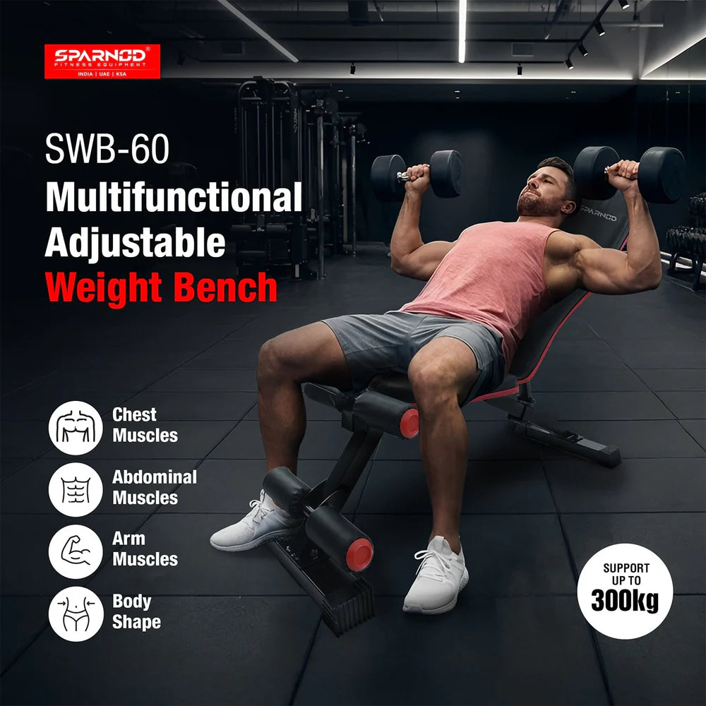 Sparnod Fitness SWB-60 Homegym Bench