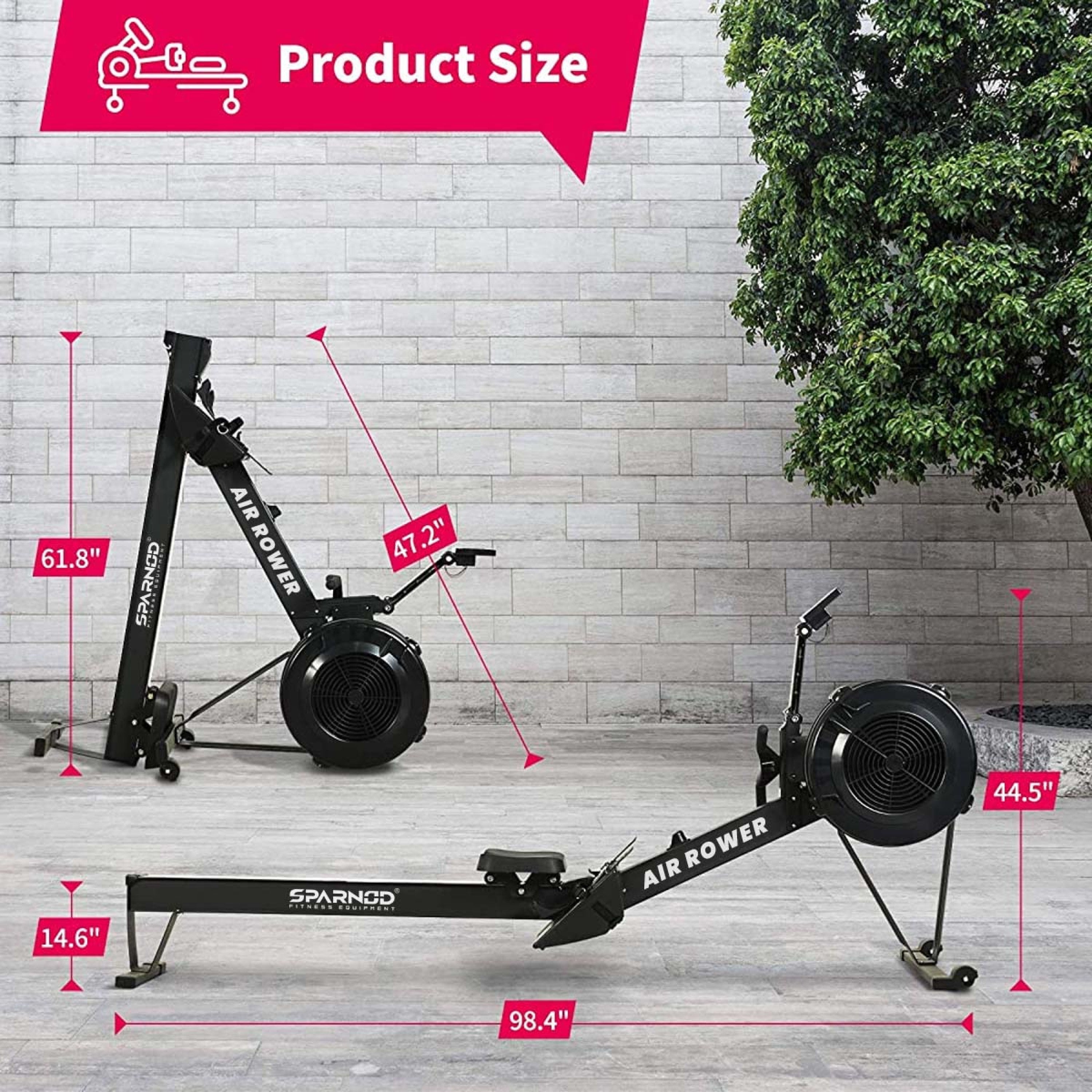 Sparnod Fitness SR‑90 Air Rower
