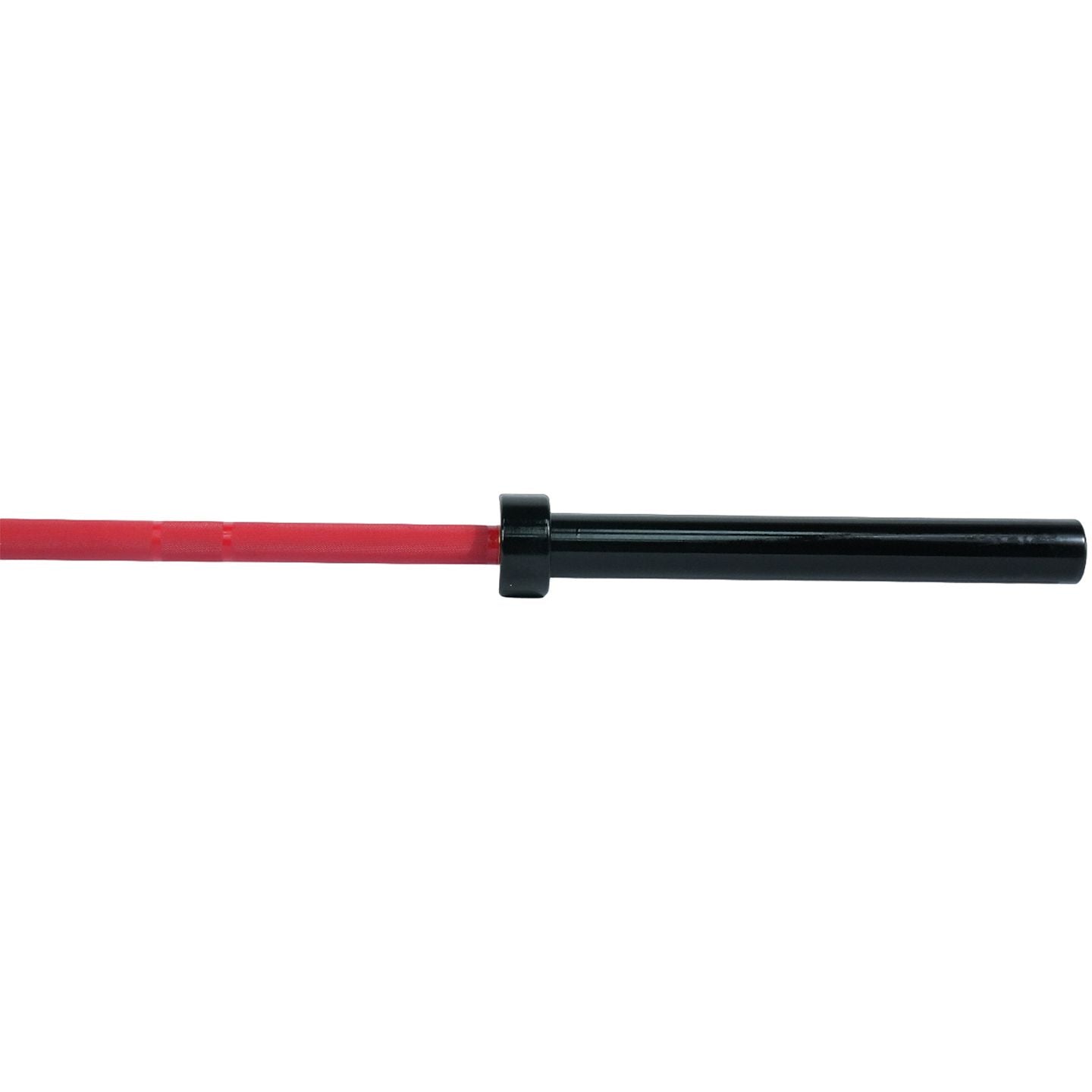 Axox Fitness 6 ft Olympic Bar Red Grip - 15 kg