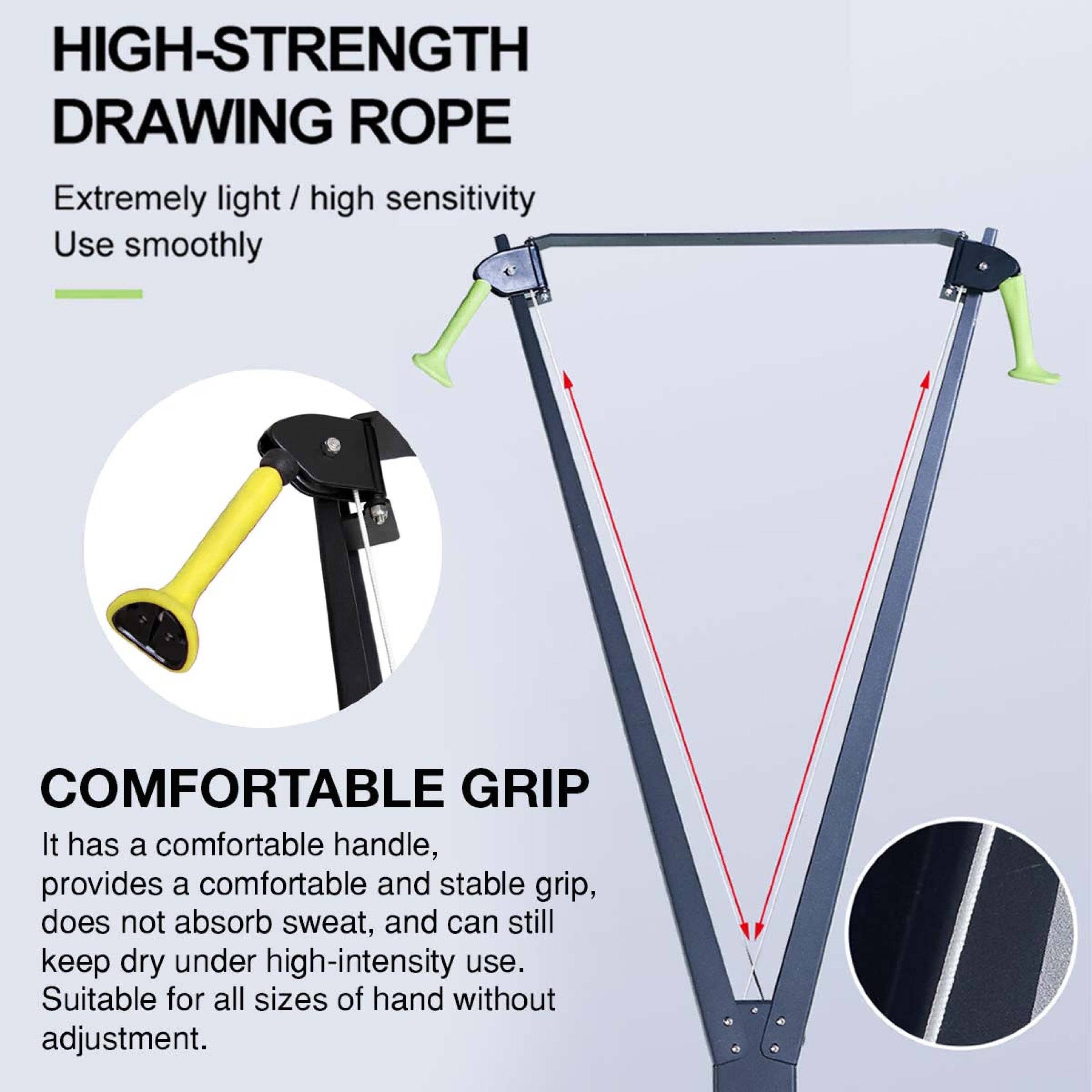Sparnod Fitness SR-99 Ski Air Rowing Exercise Machine With Floor Stand