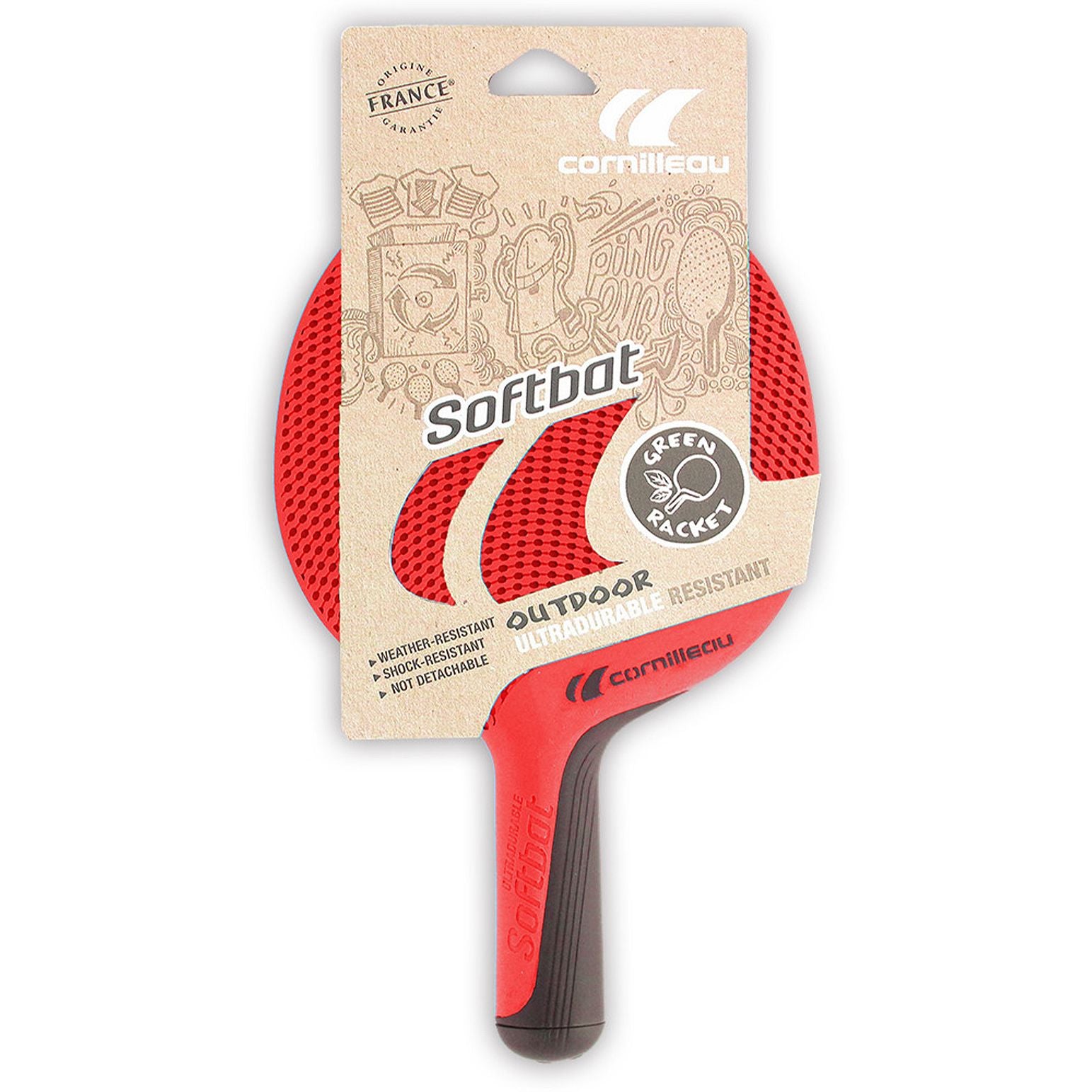 Cornilleau Table Tennis SoftBat Racket