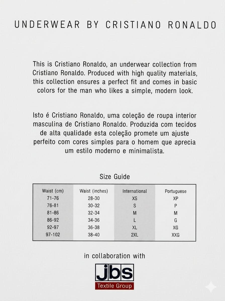 CR7 Basic Men’s Cotton Trunks – 5-Pack