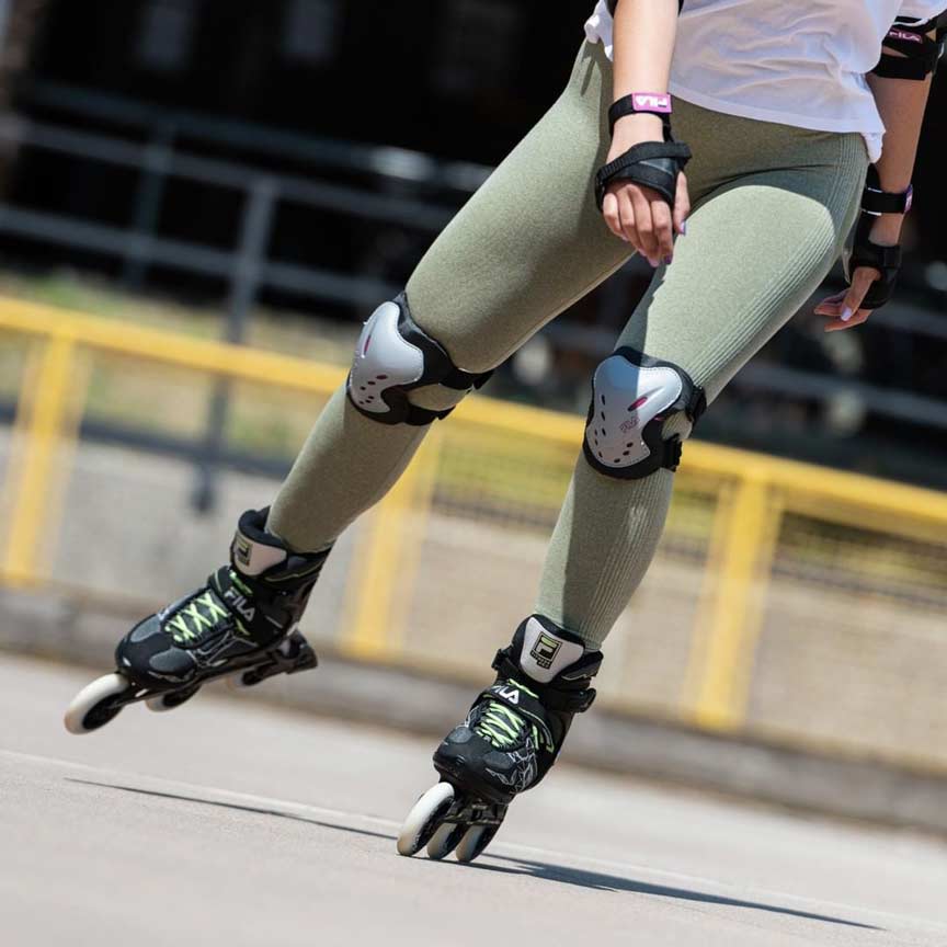 Fila Skates FP Protection Gear Women - Silver/Black/Mag