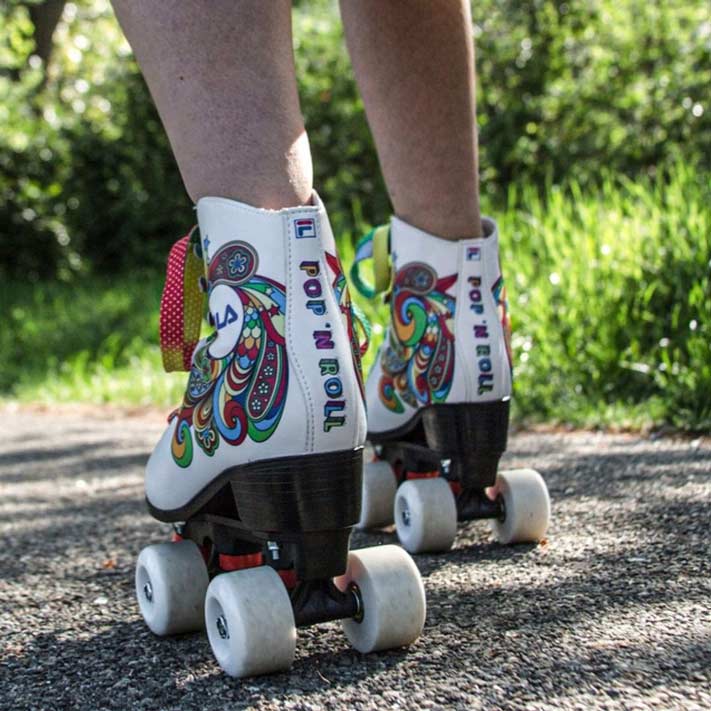 Fila Skates Roller Skates Bella White Junior Girl - White