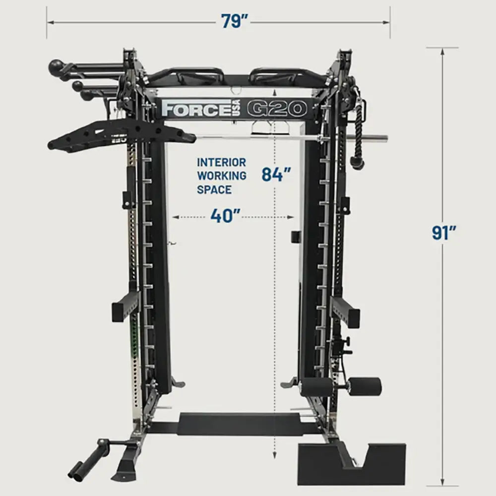 Force USA G20 PRO + Lat Row & Upgrade Kit