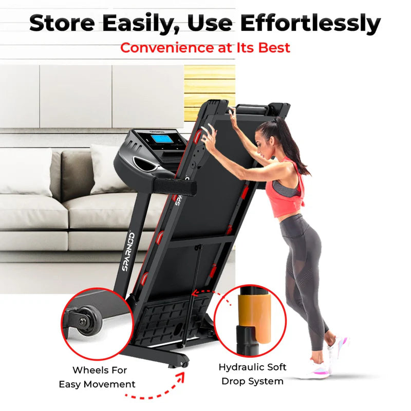 Sparnod Fitness STH-3200 Home Treadmill - 4 HP