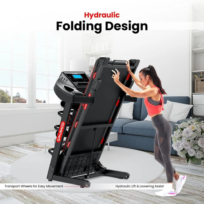 Sparnod Fitness STH-3500 Home Treadmill - 4 HP