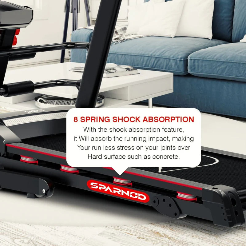 Sparnod Fitness STH-3500 Home Treadmill - 4 HP