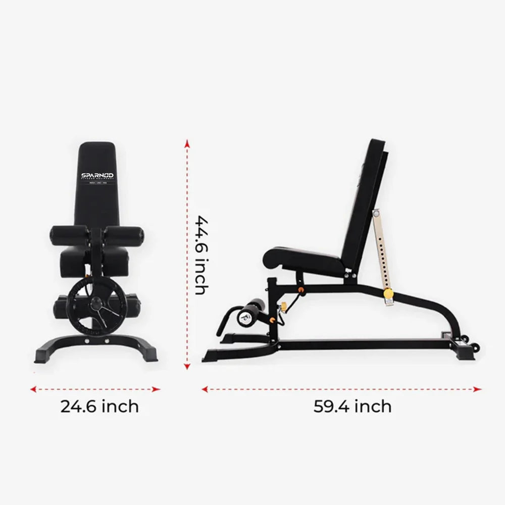 Sparnod Fitness SWB-68 Multi Function Training Bench