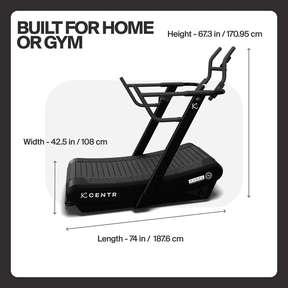 Centr Hyrox Non-Motorized Curve Treadmill
