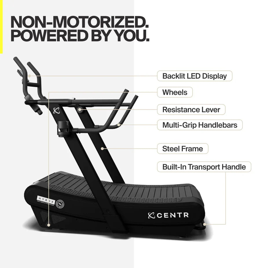 Centr Hyrox Non-Motorized Curve Treadmill
