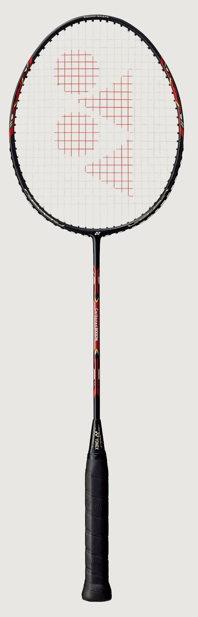 Yonex Carbonex 8000N Badminton Racquet – Black/Red
