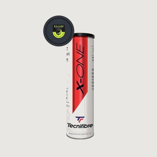 Tecnifibre X-One Tennis Balls - Can of 4