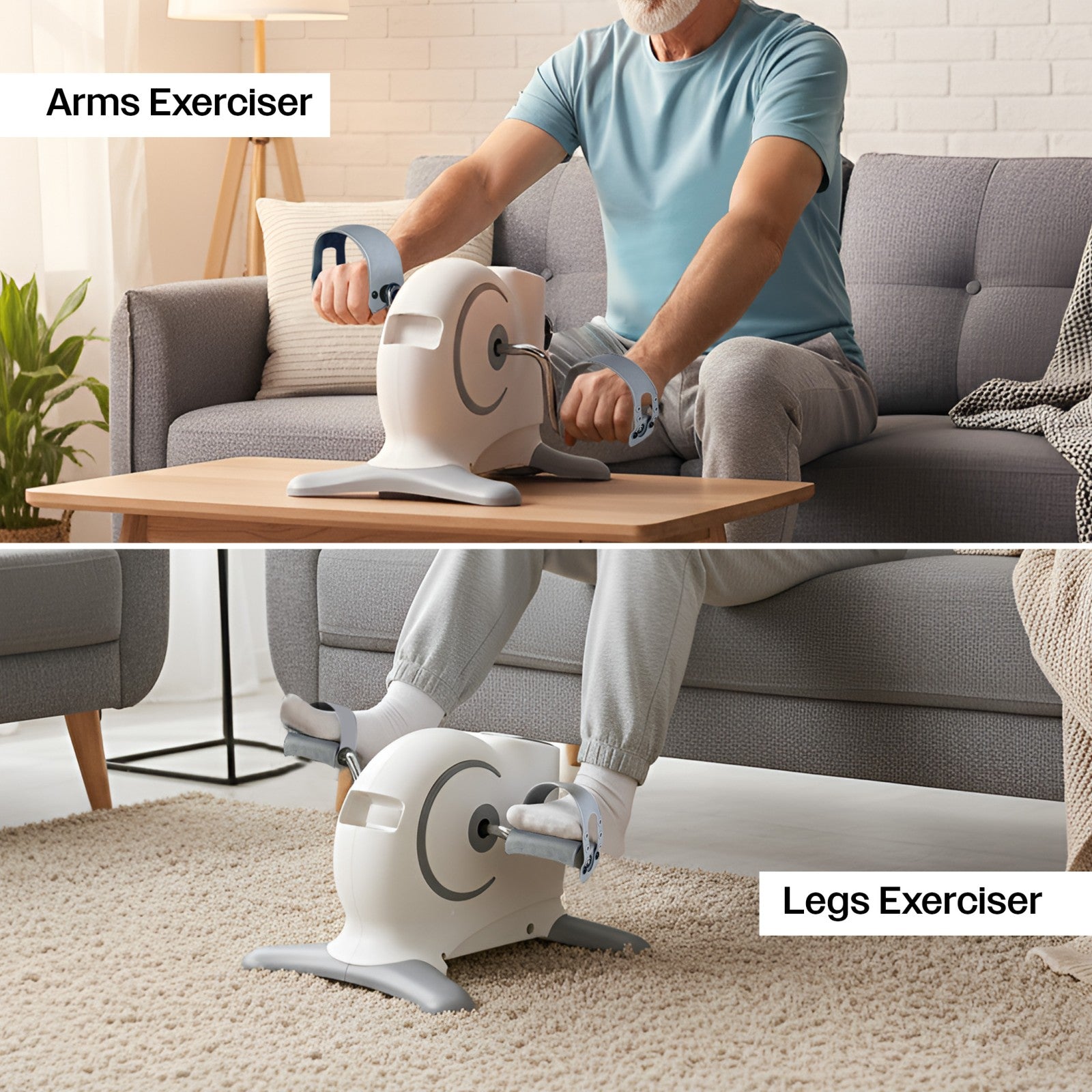 Sparnod Fitness SMB-525 Arm & Leg Mini Exercise Bike